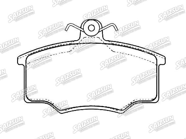 刹车片 Brake Pad Set:3 344 996-8