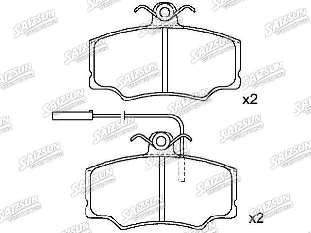 刹车片 Brake Pad Set:180945