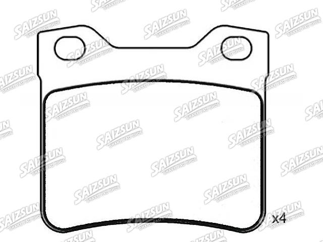 刹车片 Brake Pad Set:4251.30