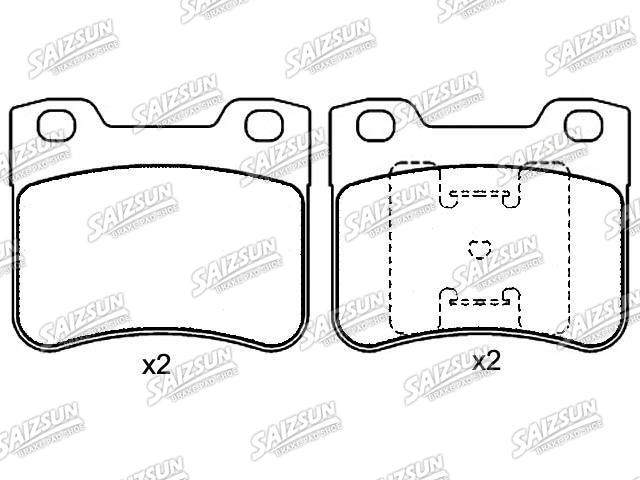 刹车片 Brake Pad Set:181150