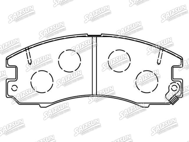 刹车片 Brake Pad Set:04465-20210