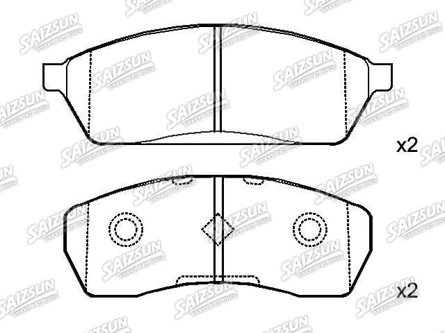刹车片 Brake Pad Set:26290-KC000
