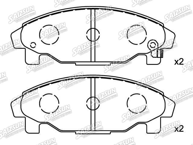 刹车片 Brake Pad Set:04491-87724