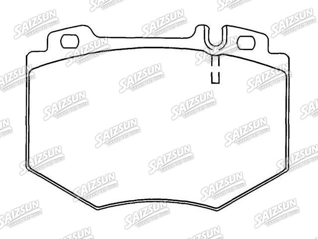刹车片 Brake Pad Set:003 420 33 20