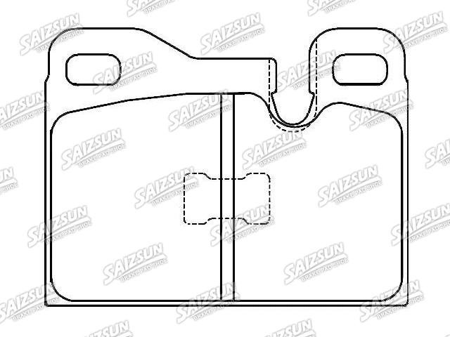 刹车片 Brake Pad Set:477 698 151 A