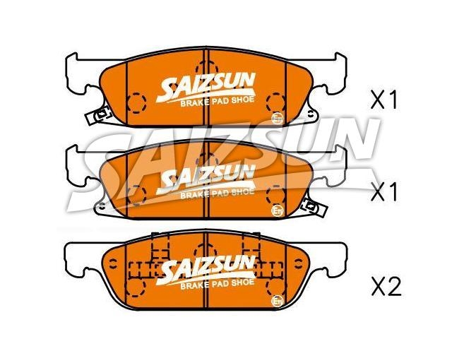 刹车片 Brake Pad Set:8835001CAD0000