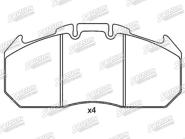 刹车片 Brake Pad Set:81 50820 5072