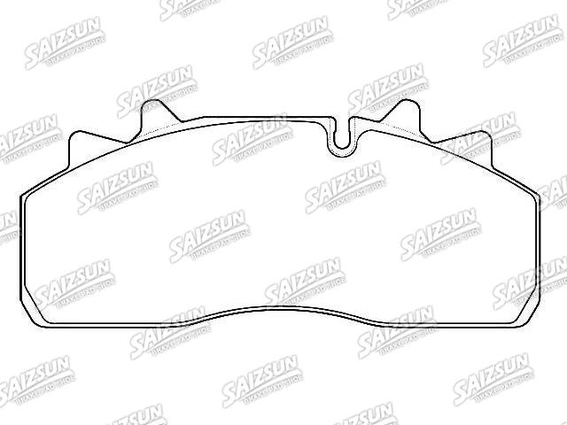 刹车片 Brake Pad Set:1628064