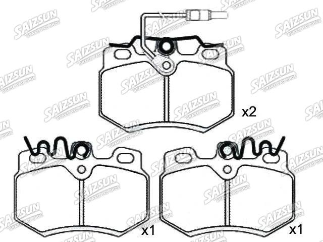 刹车片 Brake Pad Set:4250.37