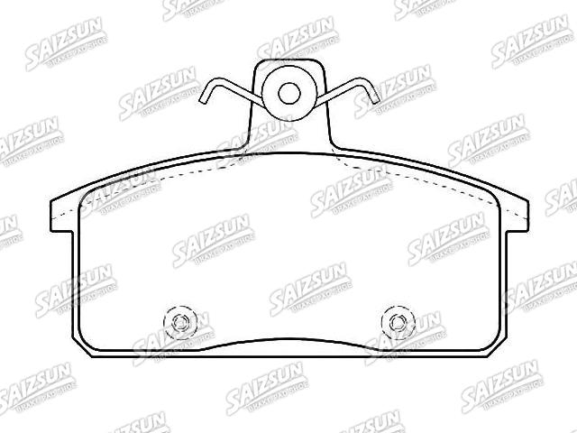 刹车片 Brake Pad Set:00000-A00906