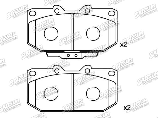 刹车片 Brake Pad Set:41060-37P91