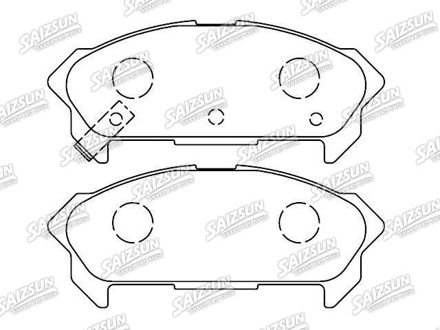 刹车片 Brake Pad Set:8-94362-813-1
