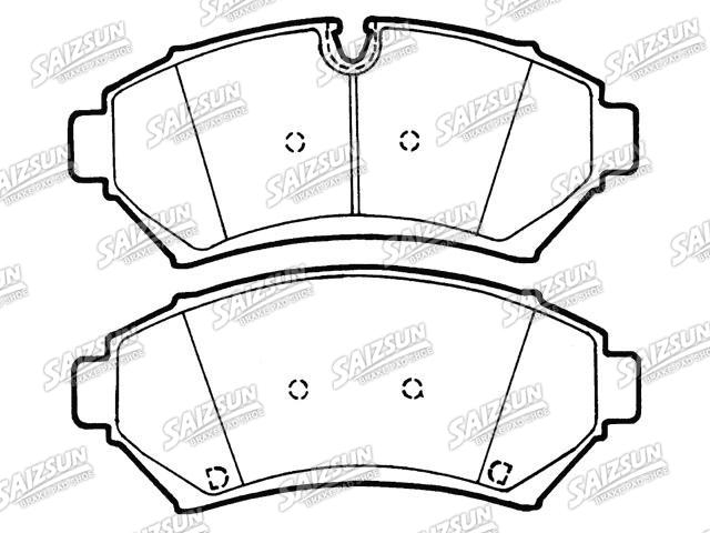 刹车片 Brake Pad Set:18026292