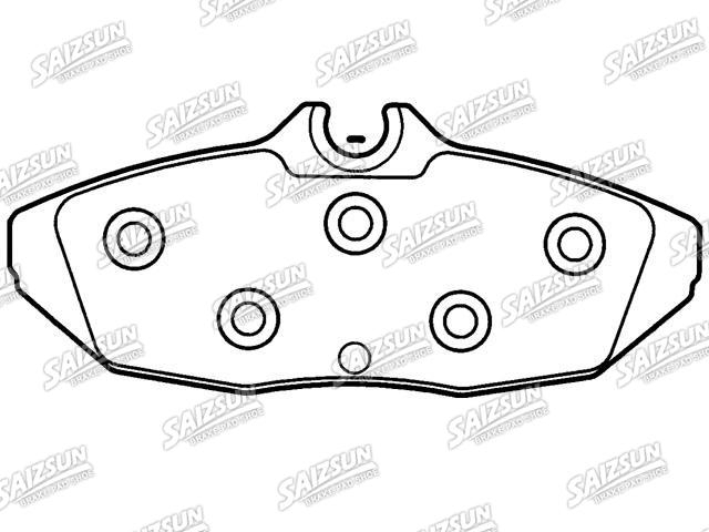刹车片 Brake Pad Set:F3SZ-2200-AA