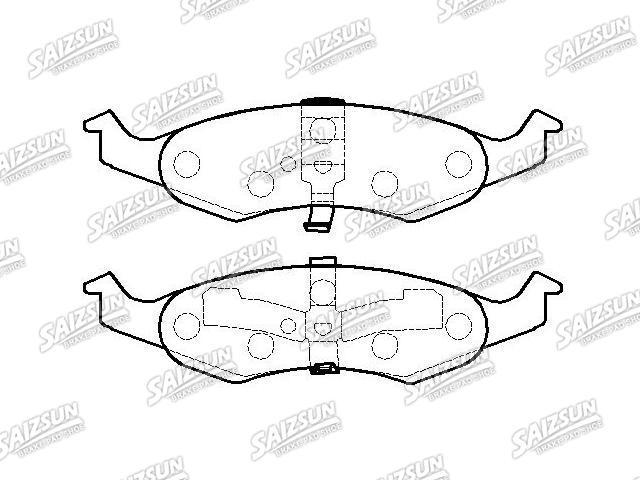 刹车片 Brake Pad Set:4762550