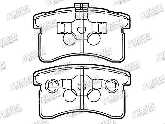刹车片 Brake Pad Set:04491-87216-000