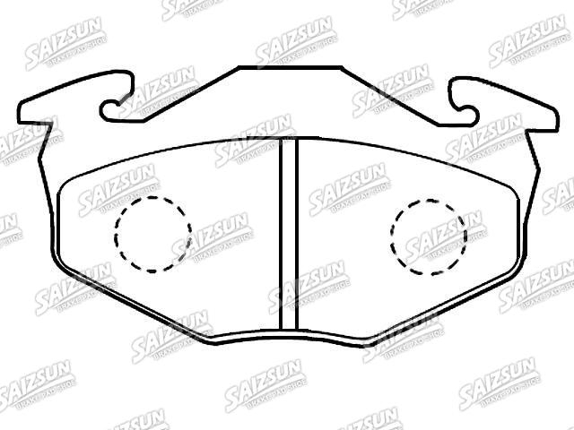刹车片 Brake Pad Set:55810-61F02