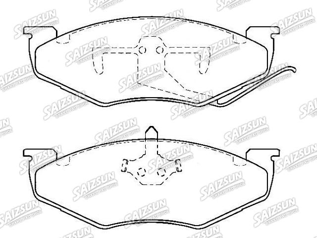 刹车片 Brake Pad Set:4383928