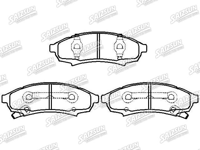 刹车片 Brake Pad Set:12321442