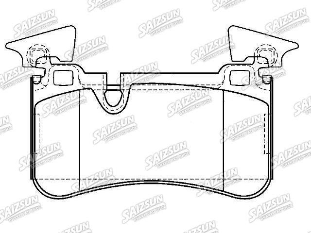 刹车片 Brake Pad Set:005 420 25 20