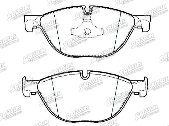 刹车片 Brake Pad Set:34 11 6 775 322