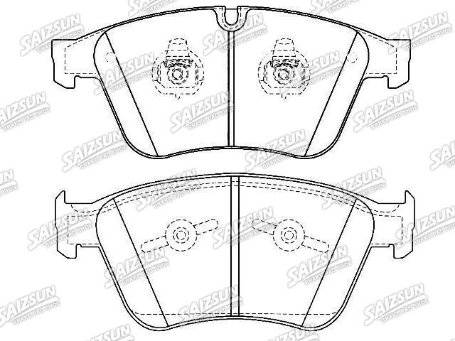 刹车片 Brake Pad Set:164 420 09 20
