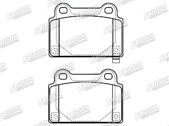 刹车片 Brake Pad Set:4605A584