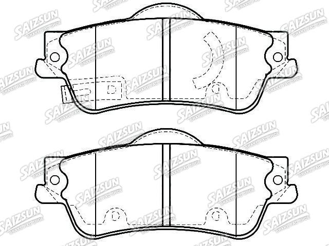 刹车片 Brake Pad Set:92206845