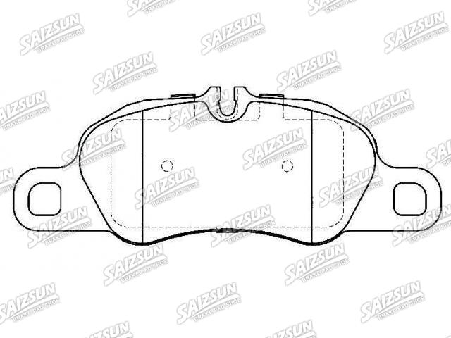 刹车片 Brake Pad Set:997 351 938 03