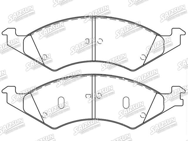 刹车片 Brake Pad Set:E8DZ-2001-A