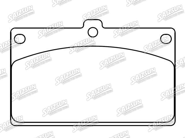 刹车片 Brake Pad Set:D116-7049