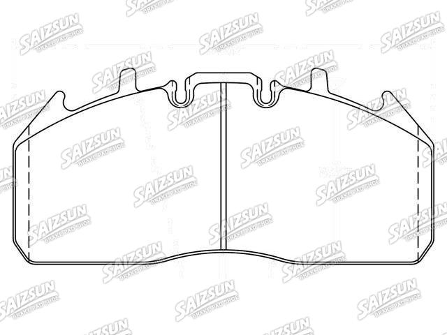 刹车片 Brake Pad Set:D1323-8435