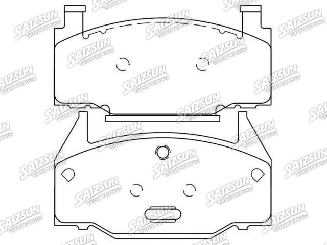 刹车片 Brake Pad Set:D139-7071