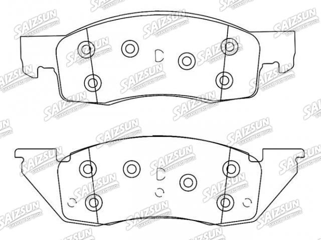 刹车片 Brake Pad Set:D344-7237A