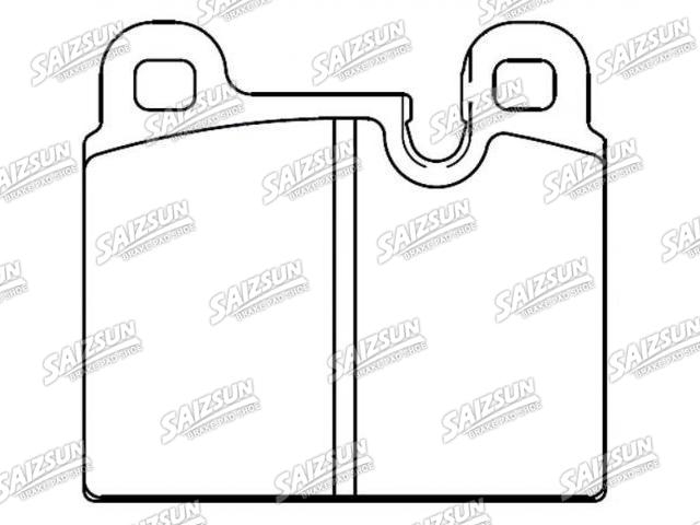 刹车片 Brake Pad Set:D287-7190