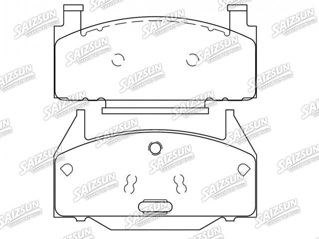 刹车片 Brake Pad Set:D191-7115
