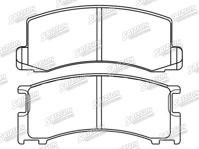 刹车片 Brake Pad Set:D210-7129