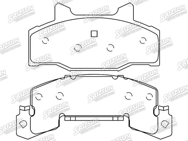 刹车片 Brake Pad Set:12321418