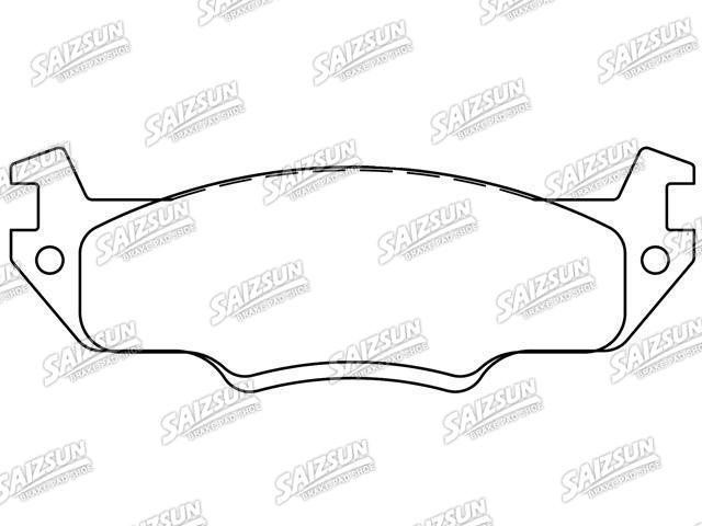 刹车片 Brake Pad Set:D218-7131