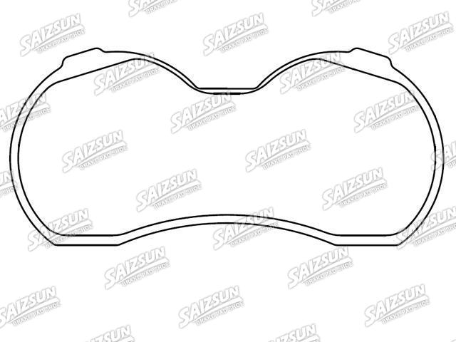 刹车片 Brake Pad Set:D19-751