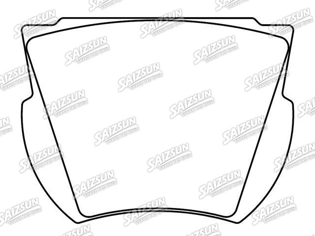 刹车片 Brake Pad Set:D25-709