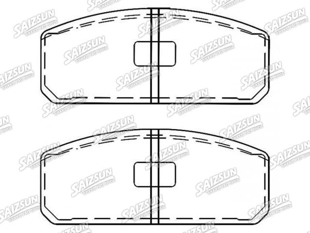 刹车片 Brake Pad Set:D69-7003