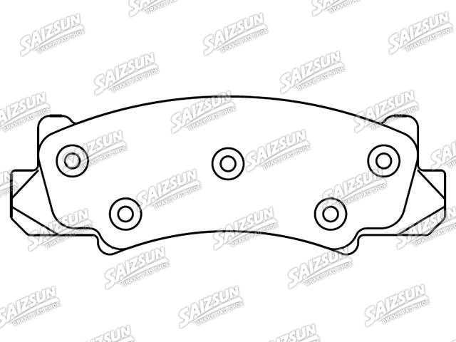刹车片 Brake Pad Set:D36-779