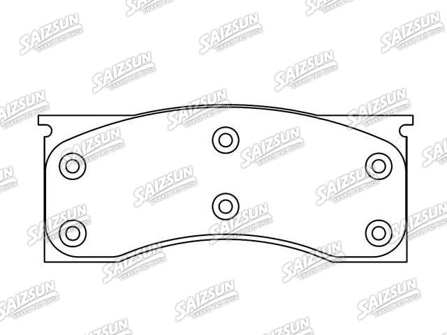 刹车片 Brake Pad Set:728-D1