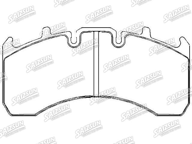 刹车片 Brake Pad Set:205 687 13