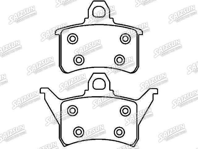 刹车片 Brake Pad Set:4383462