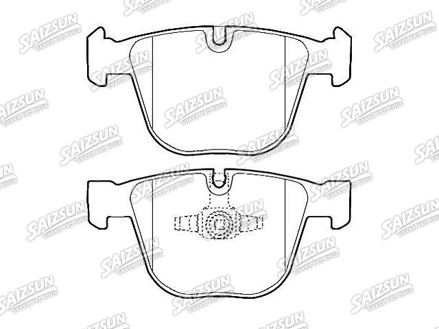 刹车片 Brake Pad Set:34 21 6 790 966