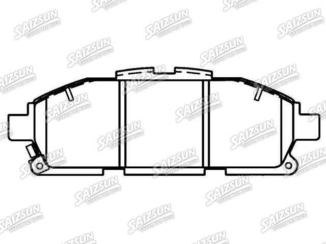 刹车片 Brake Pad Set:D1060-1JA0A
