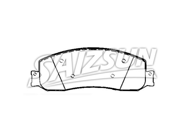 刹车片 Brake Pad Set:BC3Z-2001-C