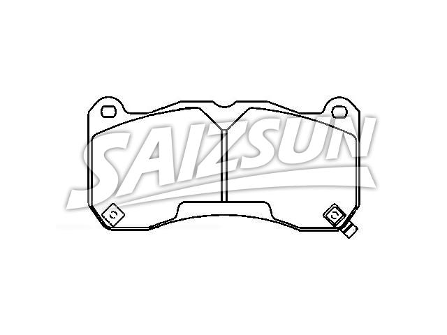 刹车片 Brake Pad Set:DR3Z-2001-D
